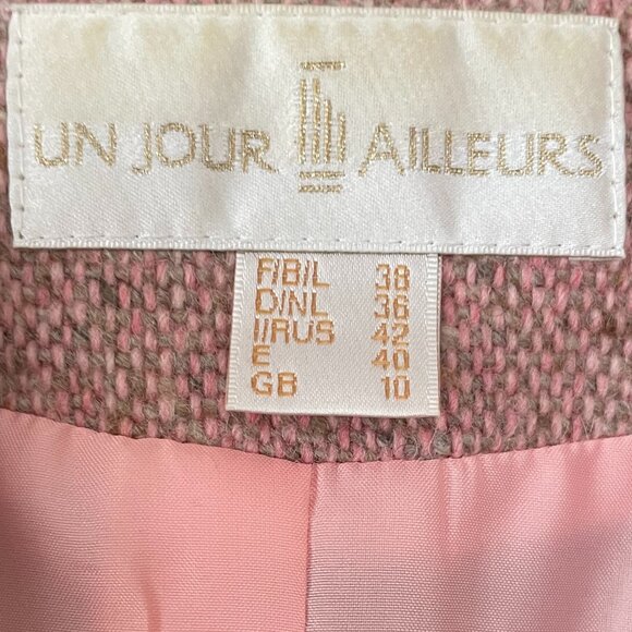 Un Jour Ailleurs Blazer Size 6 EUC - Picture 3 of 6